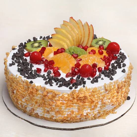 Fruit Burst Cake